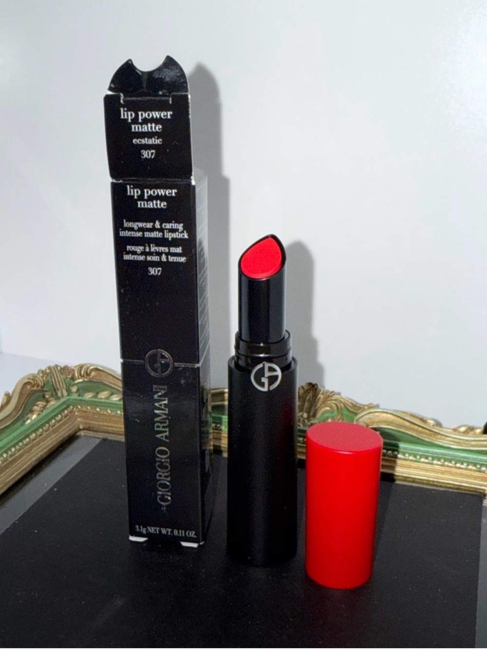 Giorgio Armani Lip Power Matte Lipstick - Ecstatic 307
